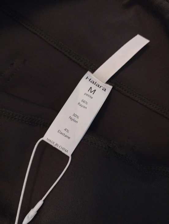 New Halara Athleisure Pants Women Med High Waist Back Pockets Bootcut Olive NWT - Picture 5 of 12